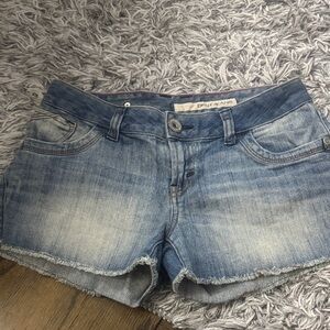 DKNY Faded Blue Jean Shorts